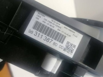OPEL GRANDLAND X 17-24R 1.6TB - PŘÍSTROJOVÁ DESKA BUDÍKY 9831138780