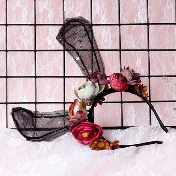 Bunny kostium Dziewczyny Bunny z pałąkiem na głowę