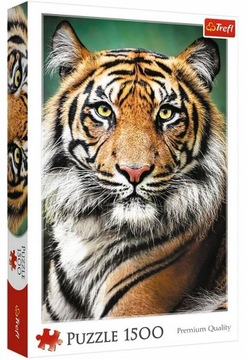 Puzzle TREFL 1500 Portret tygrysa