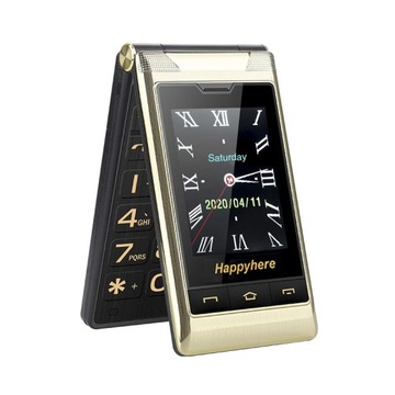 Мобильные телефоны-раскладушки Happyhere F7 с экраном 2,8 дюйма и разблокировкой сотового телефона