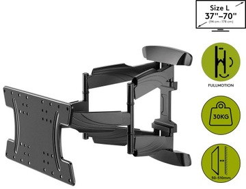Uchwyt TV Goobay OLED FULLMOTION L 37-70 do 30kg
