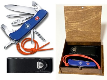 Victorinox SKIPPER 0.8593.2W GRAWER DREWNO