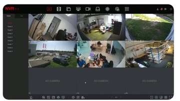 Набор из 4 камер МОНИТОРИНГА POE 4K Ultra HD 8Mpx Серые купола ОБНАРУЖЕНИЕ