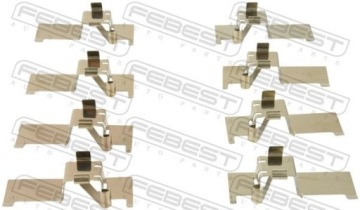 МОНТАЖНЫЙ КОМПЛЕКТ ПЕРЕДНЕГО БЛОКА 0103-ACV40F FEBEST