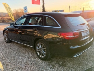 Mercedes Klasa C W205 Kombi 200 184KM 2017 Mercedes-Benz Klasa C Tylko 77000km Jak nowy Panorama 2.0 Benzyna, zdjęcie 3