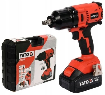 YATO АККУМУЛЯТОРНЫЙ БЕСЩЕТОЧНЫЙ УДАРНЫЙ КЛЮЧ 18В