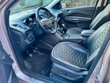 Ford Kuga II SUV Facelifting 1.5 EcoBoost 150KM 2017 Ford Kuga VIGNALE 150KM Led Xenon Android Auto Kamera Oryginalny Lakier, zdjęcie 20