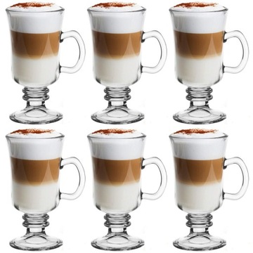 Szklanki do kawy LATTE 227ml G-HORSE kpl. 6szt