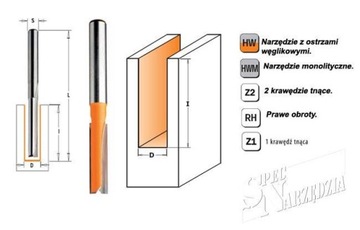 Фреза прямая CMT с подшипником 912.160.11B