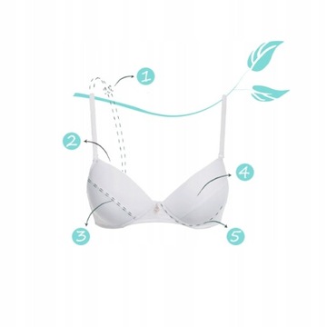 Бюстгальтер для подростков без косточек TBC 024 70 AA БЕЖЕВЫЙ