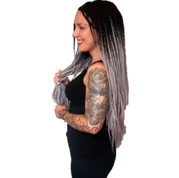 СИНТЕТИЧЕСКИЕ ВОЛОСЫ ДЛЯ КОСИЦЫ ЦВЕТНАЯ БРИТАНИЯ НАРАЩИВАНИЕ ВОЛОС ОМБРЕ