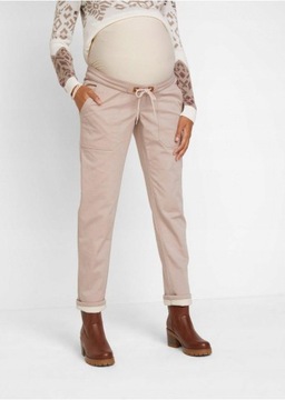 38 B.p.c _ZT БЕЖЕВЫЕ УТЕПЛЕННЫЕ БРЮКИ