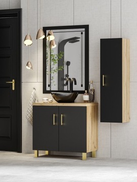 STANDING ROCO 60 шкаф для ванной комнаты с умывальником КОМПЛЕКТ ПРОИЗВОДИТЕЛЯ ЦВЕТА