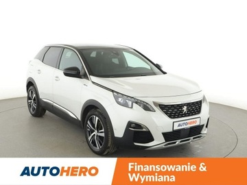 Peugeot 3008 II Crossover 1.2 PureTech 130KM 2018 Peugeot 3008 full LED półskóra navi el. fotele, zdjęcie 6