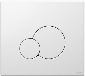 Przycisk spłukujący Cersanit CIRCLE BASE biały