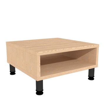 Ножка стальная, регулируемая, черная, диаметр 50, 6 см.