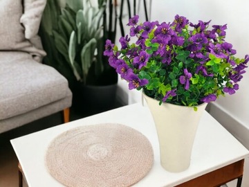 Sztuczna Petunia Pelargonia Surfinia Kwiaty na Balkon 1szt-róż