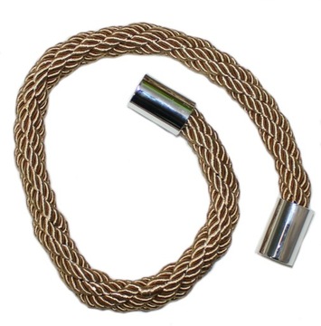 Пряжка для штор с золотым зажимом и магнитным шнуром