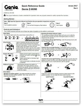 GENIE - РУКОВОДСТВА ПО РЕМОНТУ - ВСЕ МОДЕЛИ