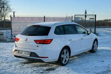 Seat Leon III ST Facelifting 2.0 TDI 150KM 2017 Seat Leon 2.0 TDi 150KM 2017 FR serwisowany kamera, zdjęcie 8