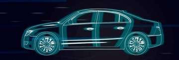 SPINKI SAMOCHODOWE DO TAPICERKI KLIPSY DO AUTA BMW AUDI VOLKSWAGEN