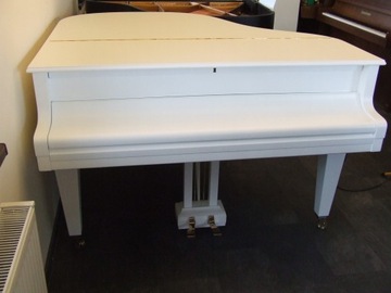 Fortepian Grotrian Steinweg 140 cm, biały