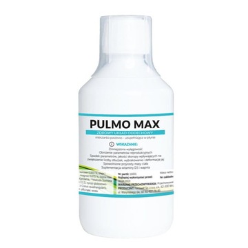 Pulmo-Max 250ml Zdrowy układ oddechowy DRÓB BYDŁO