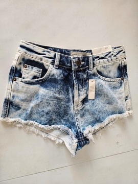 Topshop szorty spodenki jeansowe 34