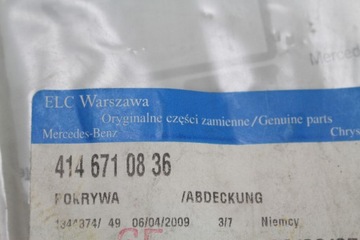 LIŠTA DVEŘE MERCEDES VANEO 414 4146710836