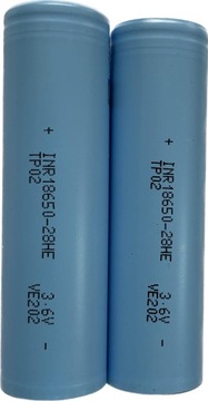 2x OGNIWO BATERIA AKUMULATOR 2800mAh INR18650-28HE