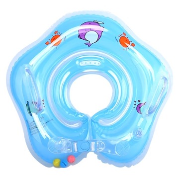 ВОРОТНИК ДЛЯ ПЛАВАНИЯ ДЕТЕЙ, РЕГУЛИРУЕМЫЙ, РОЗОВЫЙ