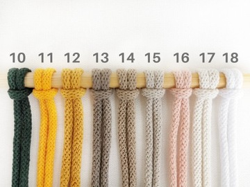 Подставка для цветов подвесная на веревочке, полка макраме LOFT