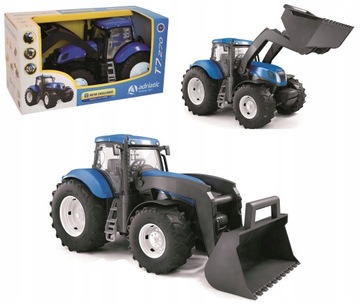 Traktor do Bruder Ciągnik z Łyżką New Holland