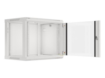 ПОДВЕСНОЙ ШКАФ 19 ДЮЙМОВ 9U 600X450 СЕРЫЙ LANBERG