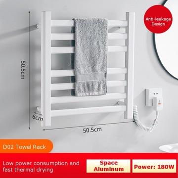 D02 biały prawy styl drutu 220v Inteligentny termo