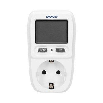 Watomierz z wyświetlaczem LCD wersja Schuko OR-WAT-419(GS) ORNO