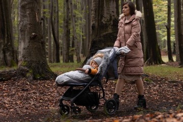 СПАЛЬНЫЙ МЕШОК OLAF FLOWERS 100 Х 45 ДЛЯ КОЛЯСКИ