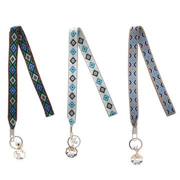 Декоративный синий ремешок для телефона в стиле бохо