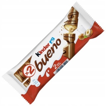 Kinder Bueno Bar Wafer Pack 30 x 43g 1290g