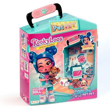KookyLoos Carla's Pop Up Pet Vet Weterynarz Zestaw