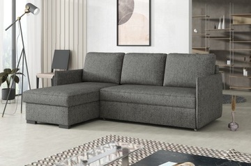 młodzieżowy narożnik SCANDI sofa rogowa do salonu kanapa z funkcją spania