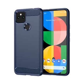 Etui Żel krzemionkowy do Google Pixel 5,Niebieski