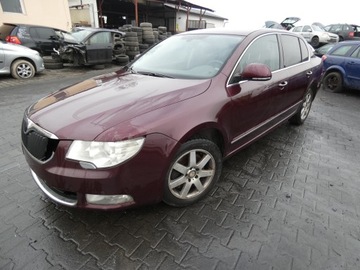 LF3X KOMPLETNÍ ZRCÁTKO VNĚJŠÍ PRAVÉ EU SKODA SUPERB II 2008-2015 15PIN