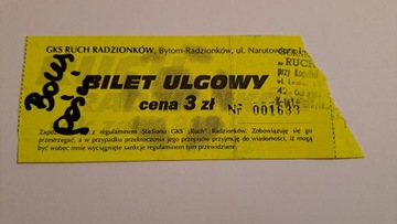 RUCH RADZIONKÓW - POLONIA BYTOM 1997