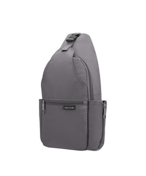 Sling Bag Nerka Crossbody Plecak Z Jedną Szelką PUCCINI Szary PM9018-4B