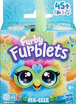 FURBY FURBLETS PIX-ELLE INTERAKTYWNA MASKOTKA HASBRO PONAD 45 REAKCJI