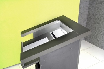 Стильная кафедра К3, металлический каркас, 60х60х115см.