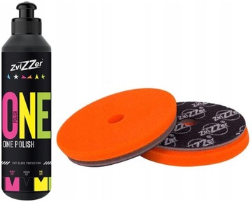 ZviZZer ONE POLISH PASTA + PAD ALL-ROUNDER ORANGE