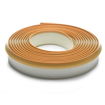 LISTWA Przyblatowa USZCZELNIAJĄCA 4,2m BRĄZOWA