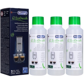 Odkamieniacz DeLonghi Eco Decalk DLSC202 200ml 3X ORYGINAŁ